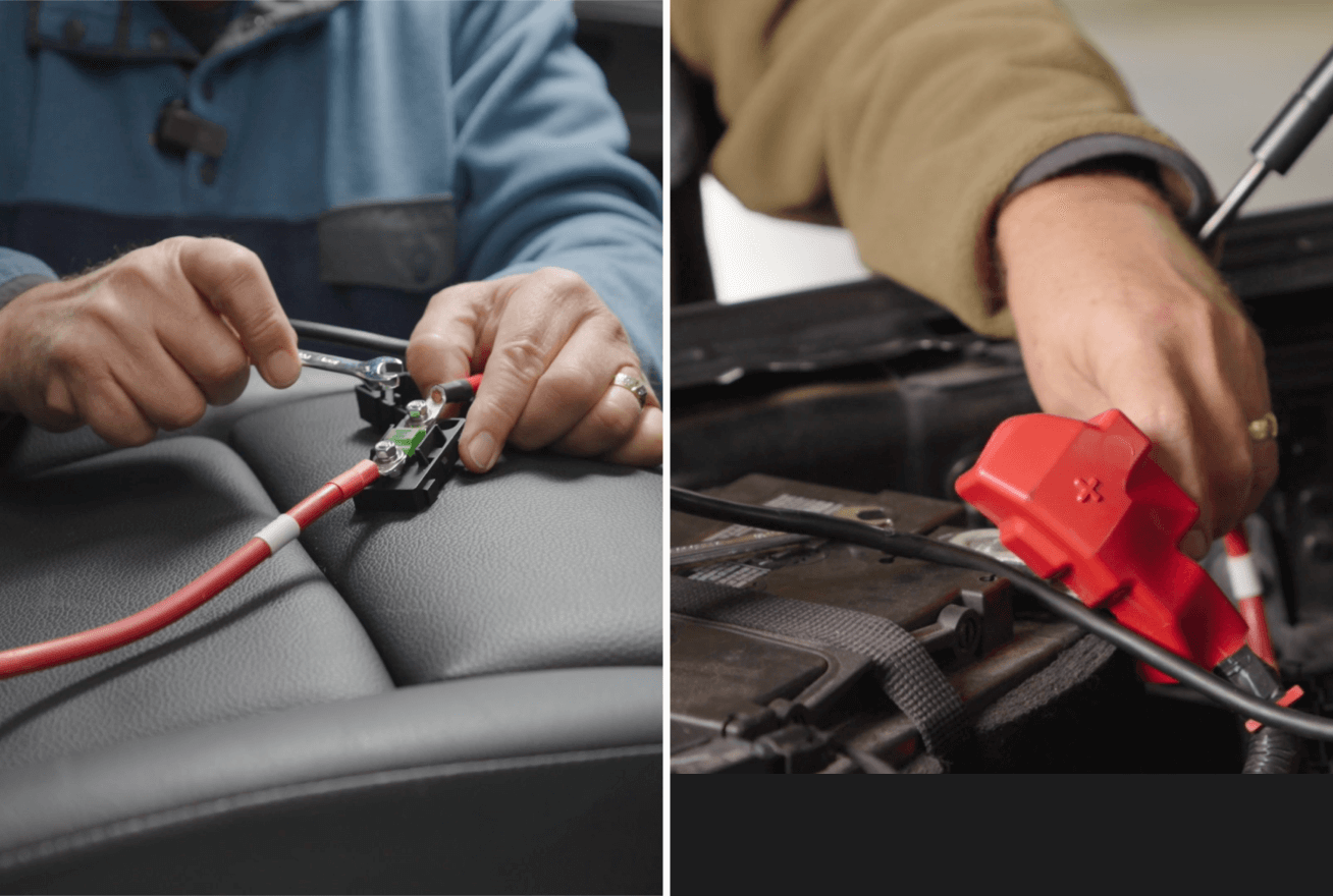 Clean, easy installation without leaving a mark