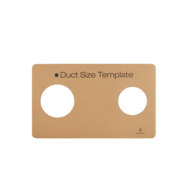 Duct Size Template
