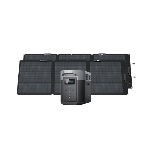 EcoFlow DELTA 2 Max Solar Generator (PV160W) 2*160W + DELTA 2 Max