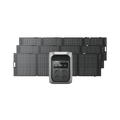 Load image into Gallery viewer, EcoFlow DELTA 3 Max Series Solar Generator (PV220W) DELTA 3 Max Plus / 3*NextGen 220W Bifacial Portable Solar Panel