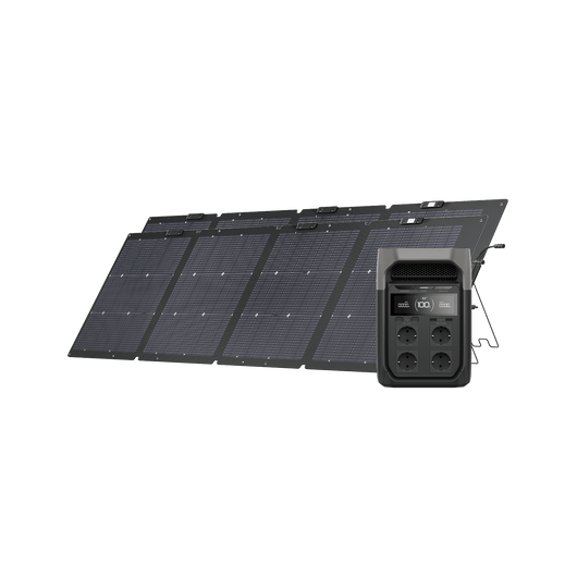 EcoFlow DELTA 3 Series Solar Generator (PV220W) DELTA 3 / 2*220W Portable Solar Panel