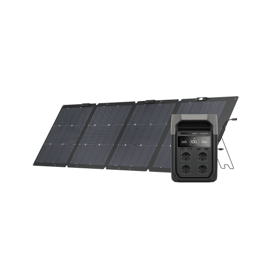 EcoFlow DELTA 3 Series Solar Generator (PV220W) DELTA 3 / 1*220W Portable Solar Panel
