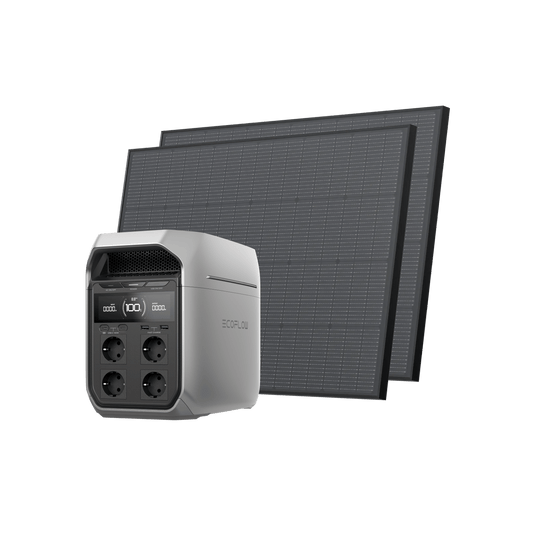 EcoFlow DELTA 3 Series Solar Generator (Rigid PV175W) DELTA 3 Plus + 175W RSP / 2*175W RSP