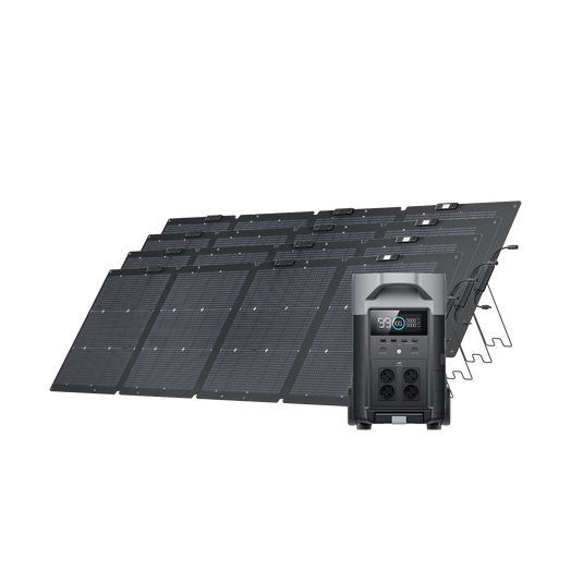 EcoFlow DELTA Pro Solar Generator (PV220W) 4*220W + DELTA Pro