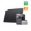 Load image into Gallery viewer, EcoFlow PowerStream Balcony Solar System with Storage 600W/800W - DELTA 2 0 % VAT (Only Germany) / 600W + 2x 400W Rigid Solar Panel (with4 x Mounting feet) + DELTA 2 / No