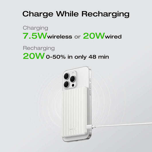 EcoFlow RAPID Mag Power Bank (5,000mAh, 7.5W, Magnetic Charging)
