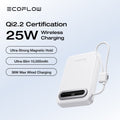 Load image into Gallery viewer, EcoFlow RAPID Mag Qi2.2 Magnetic Power Bank (10,000mAh, 25W, Built-in USB-C Cable)