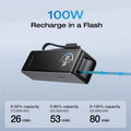 Load image into Gallery viewer, EcoFlow RAPID Power Bank (25,000mAh, 170W, 100W Built-In and Retractable Cables)