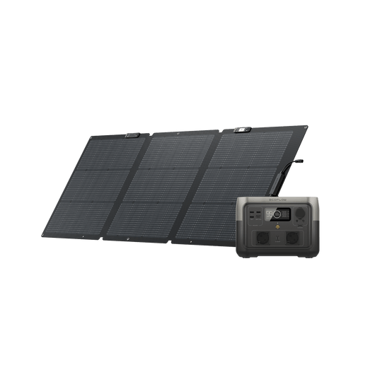 EcoFlow RIVER 2 Max Portable Power Station RIVER 2 Max + 160W Portable Solar Panel