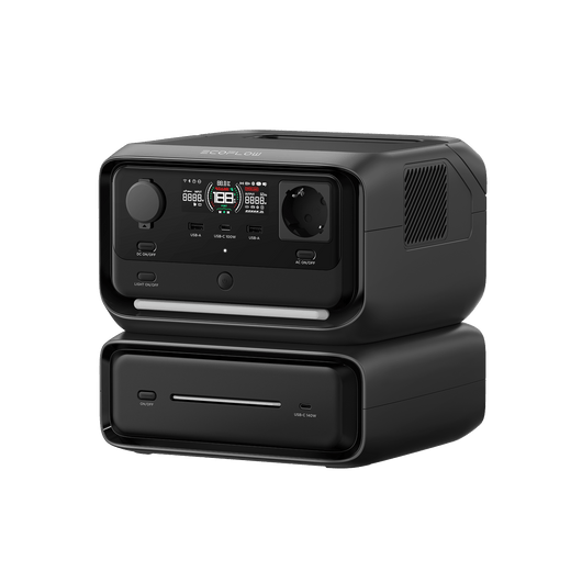 EcoFlow RIVER 3 Plus Portable Power Station RIVER 3 Max (RIVER 3 Plus + Extra Battery 300)