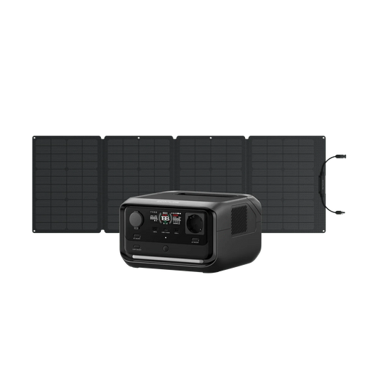 EcoFlow RIVER 3 Plus Solar Generator RIVER 3 Plus / 110W Portable Solar Panel