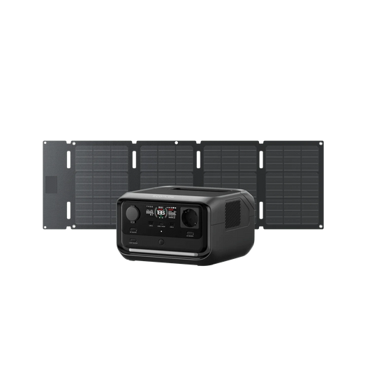 EcoFlow RIVER 3 Plus Solar Generator RIVER 3 Plus / 45W Portable Solar Panel (Type-C)