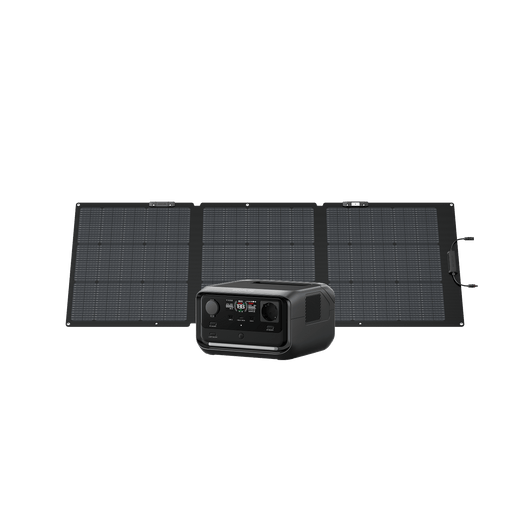 EcoFlow RIVER 3 Plus Solar Generator RIVER 3 Plus / 160W Portable Solar Panel