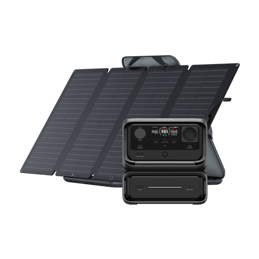 EcoFlow RIVER 3 Plus Solar Generator (PV 60W)
