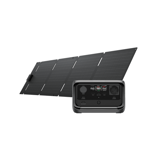 EcoFlow RIVER 3 Plus Solar Generator (PV 60W)