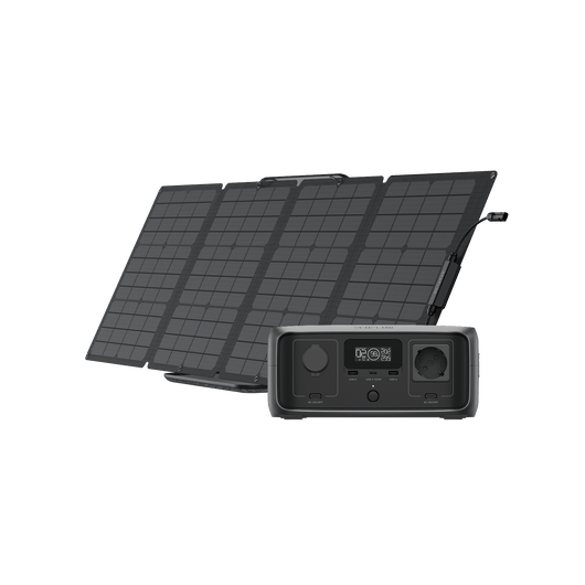 EcoFlow RIVER 3 Portable Power Station RIVER 3 + 110W Solar Panel