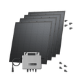 Load image into Gallery viewer, EcoFlow STREAM Adjustable Facade Kit 90° Wall / (1000Wp) 4 × 250W Rigid Solar Panel + STREAM Microinverter / Bracket: Lightweight