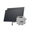 Load image into Gallery viewer, EcoFlow STREAM Balcony Solar System STREAM Microinverter + 2 x 450 W Rigid Solar Panel / No brackets