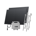 Load image into Gallery viewer, EcoFlow STREAM Roof Kit Pitched Roof / (800Wp) 2 × 400W Rigid Solar Panel + STREAM Microinverter / Bracket: Pitched Roof
