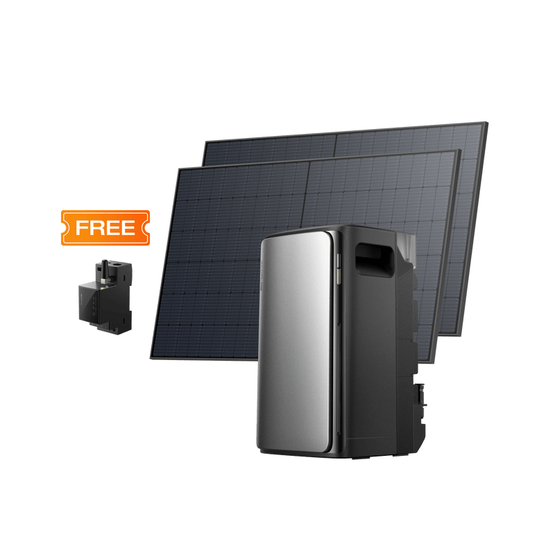 Load image into Gallery viewer, EcoFlow STREAM Series Plug & Play Solar Plant EcoFlow STREAM Basic Set (1040 Wp)