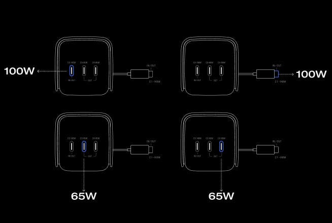 Charge 4 Devices at Once