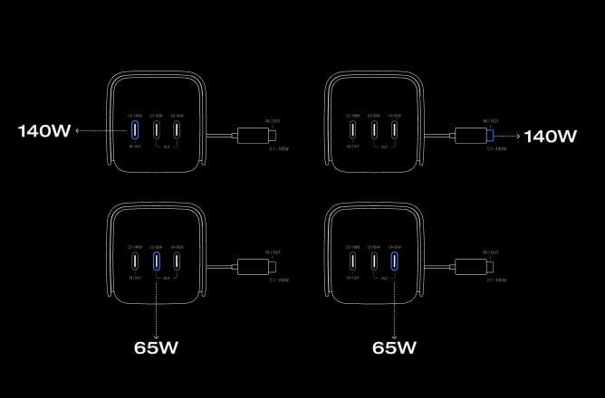 Charge 4 Devices at Once