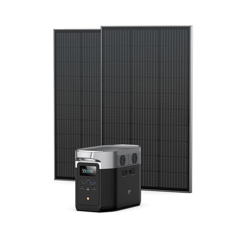 Load image into Gallery viewer, EcoFlow DELTA Max Portable Power Station + 100W Rigid Solar Panel DELTA Max 1600 / 2
