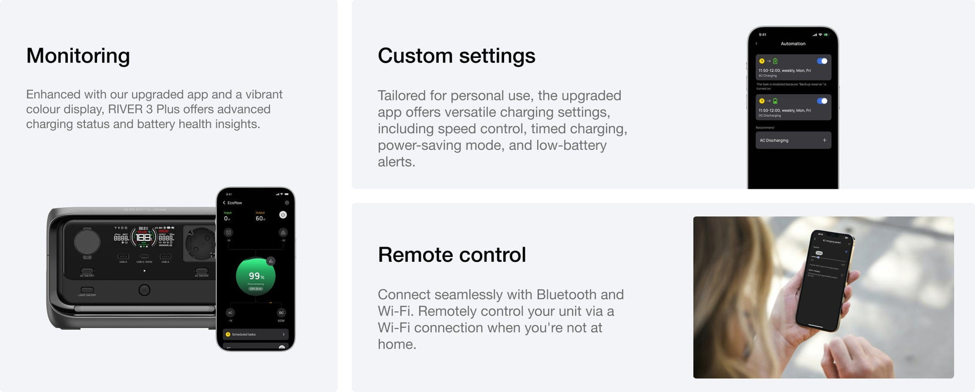 תחנת כח ניידת RIVER 3 Plus מבית ECOFLOW