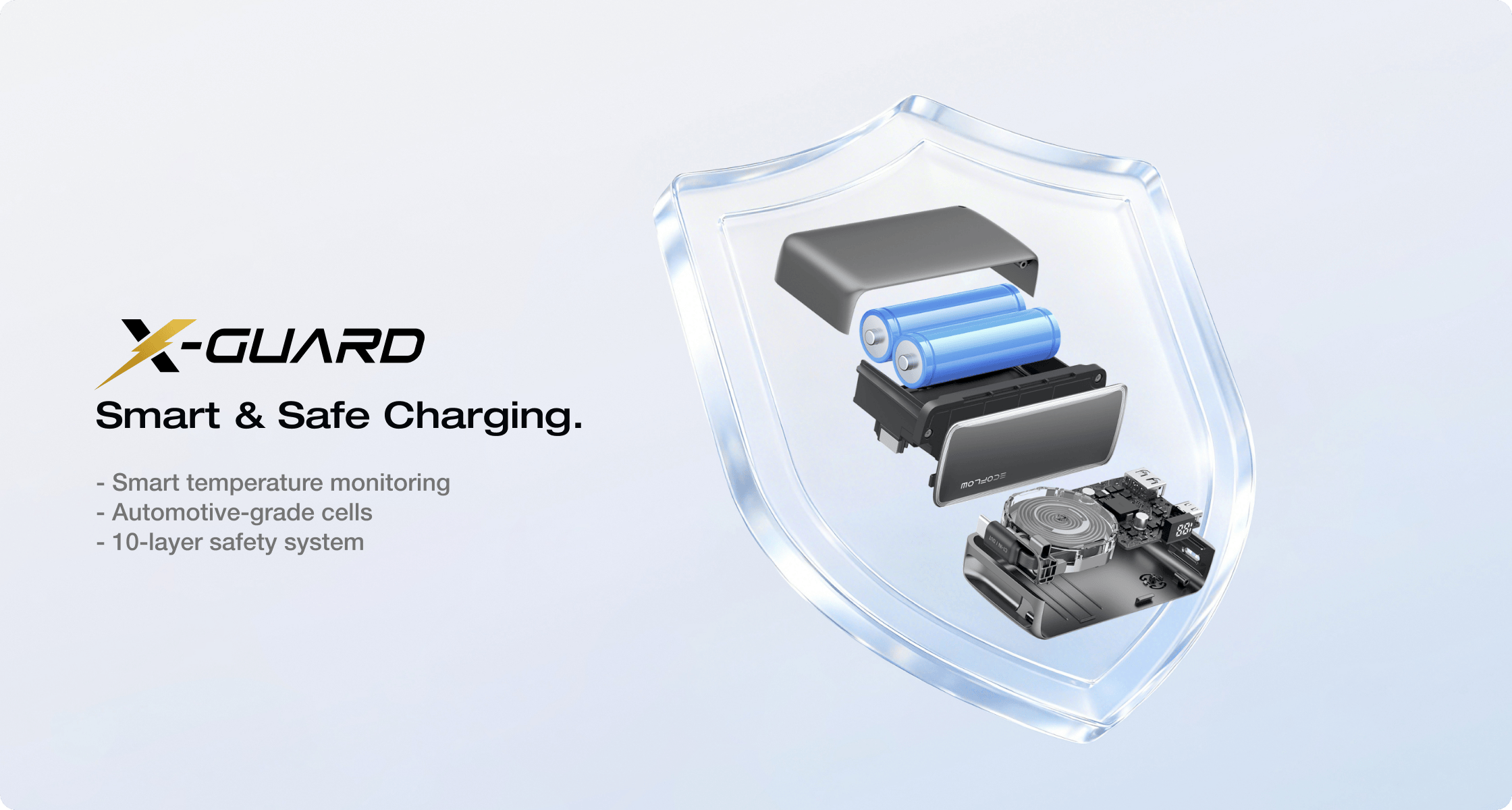 Hệ thống bảo vệ an toàn X-Guard và chất liệu chống cháy đạt tiêu chuẩn chất lượng cao