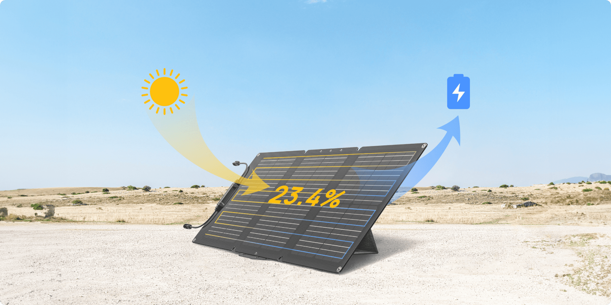 Ecoflow 60W Portable Solar Panel 2 60w 02 ecoflow kenya official online store monocrystalline silicon 4kg in weight 2 years warranty lightweight and portable ideal solar power source for river 2 series extremely compact to easily fit into small spaces designed for hanging on vehicles, tents, or backpacks