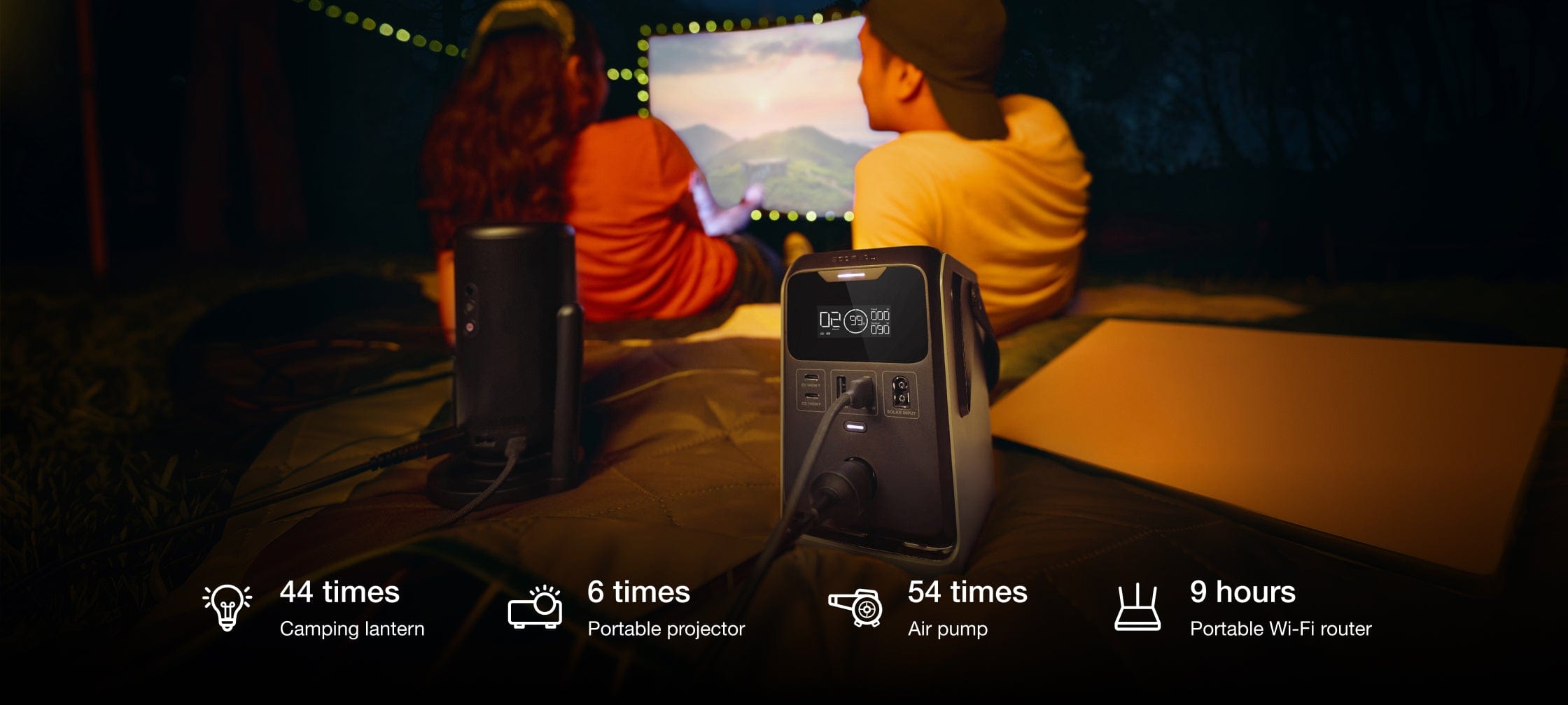 Every Scene Powered, from Campsite to TRAIL