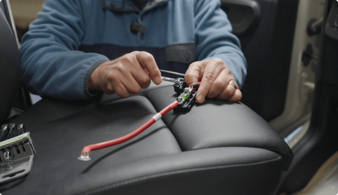 Clean, easy install without leaving a mark