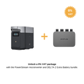Load image into Gallery viewer, DELTA 2 Smart Extra Battery 0% VAT (Only Germany) DELTA 2 Extra Battery + PowerStream Microinverter 600W (with battery cable)
