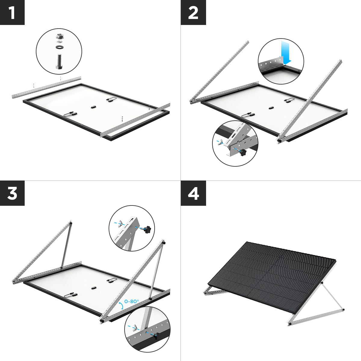 EcoFlow 50” Tilt Mount Bracket