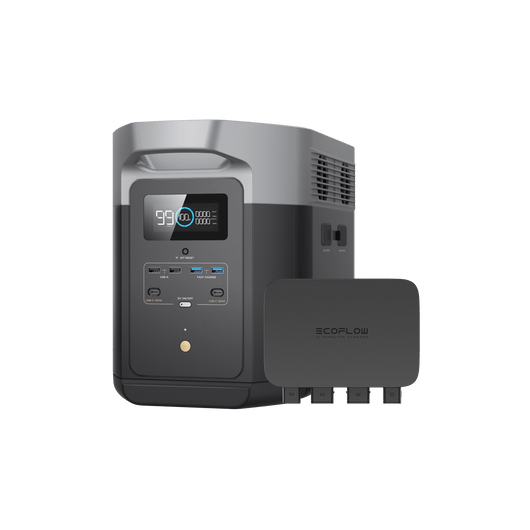 EcoFlow 800W Alternator Charger+ EcoFlow DELTA Max Alternator Charger + DELTA Max 2000