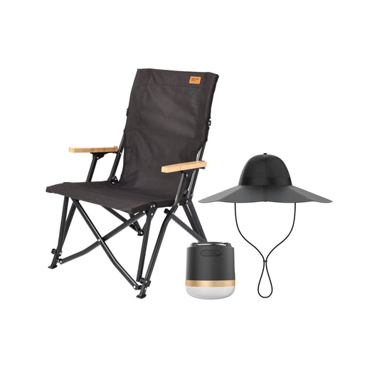 EcoFlow Camp Comfort Kit Chair + Light + Hat