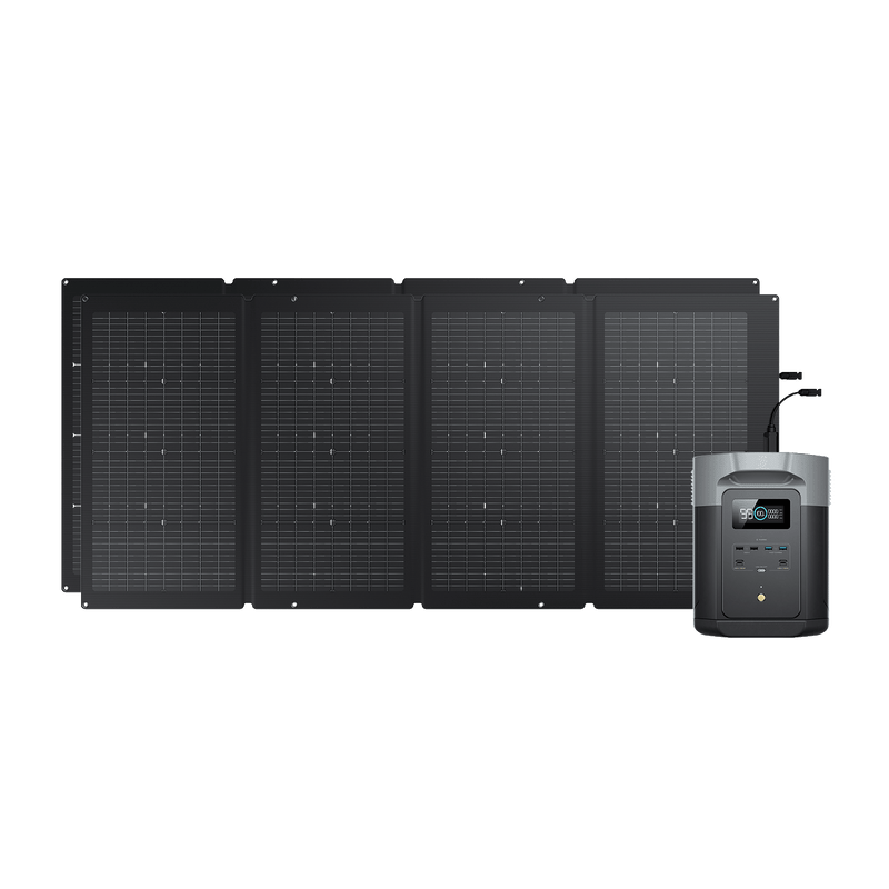 Load image into Gallery viewer, EcoFlow DELTA 2 MAX + 220W Portable Solar Panel 2
