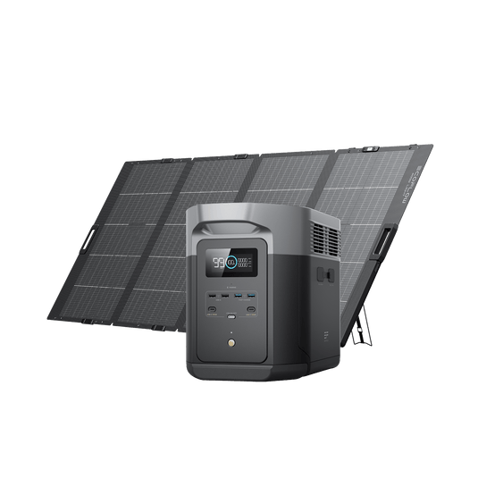 EcoFlow DELTA 2 Max Portable Power Station (corporate purchase) DELTA 2 Max + 400W Portable Solar Panel