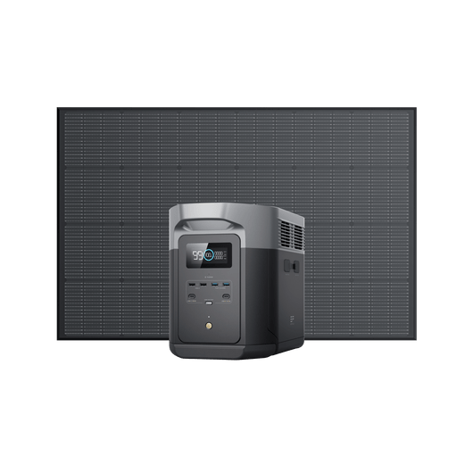EcoFlow DELTA 2 Max Portable Power Station (For Ireland) DELTA 2 Max + 175W Rigid Solar Panel