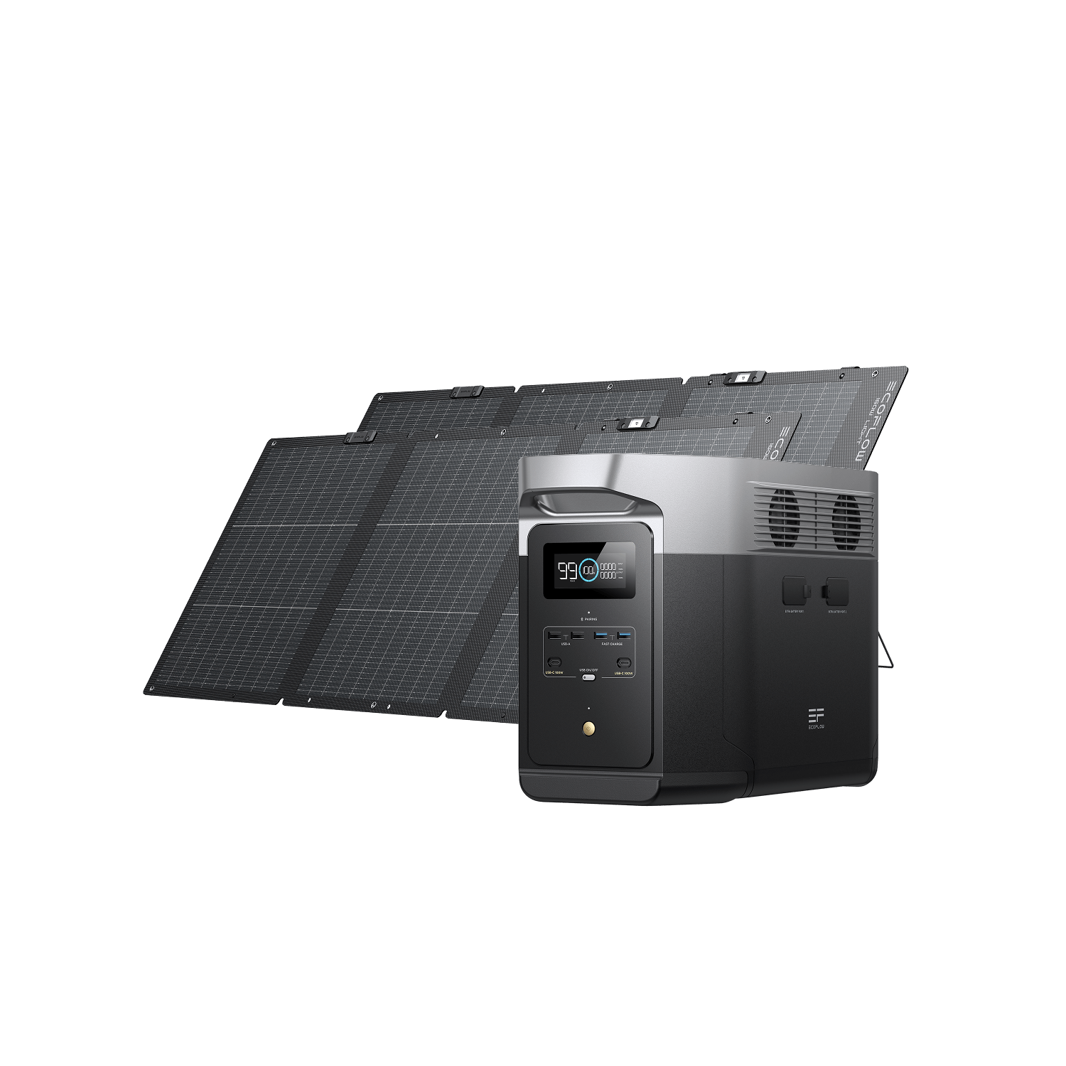 EcoFlow DELTA 2 Max Solar Generator (PV160W)