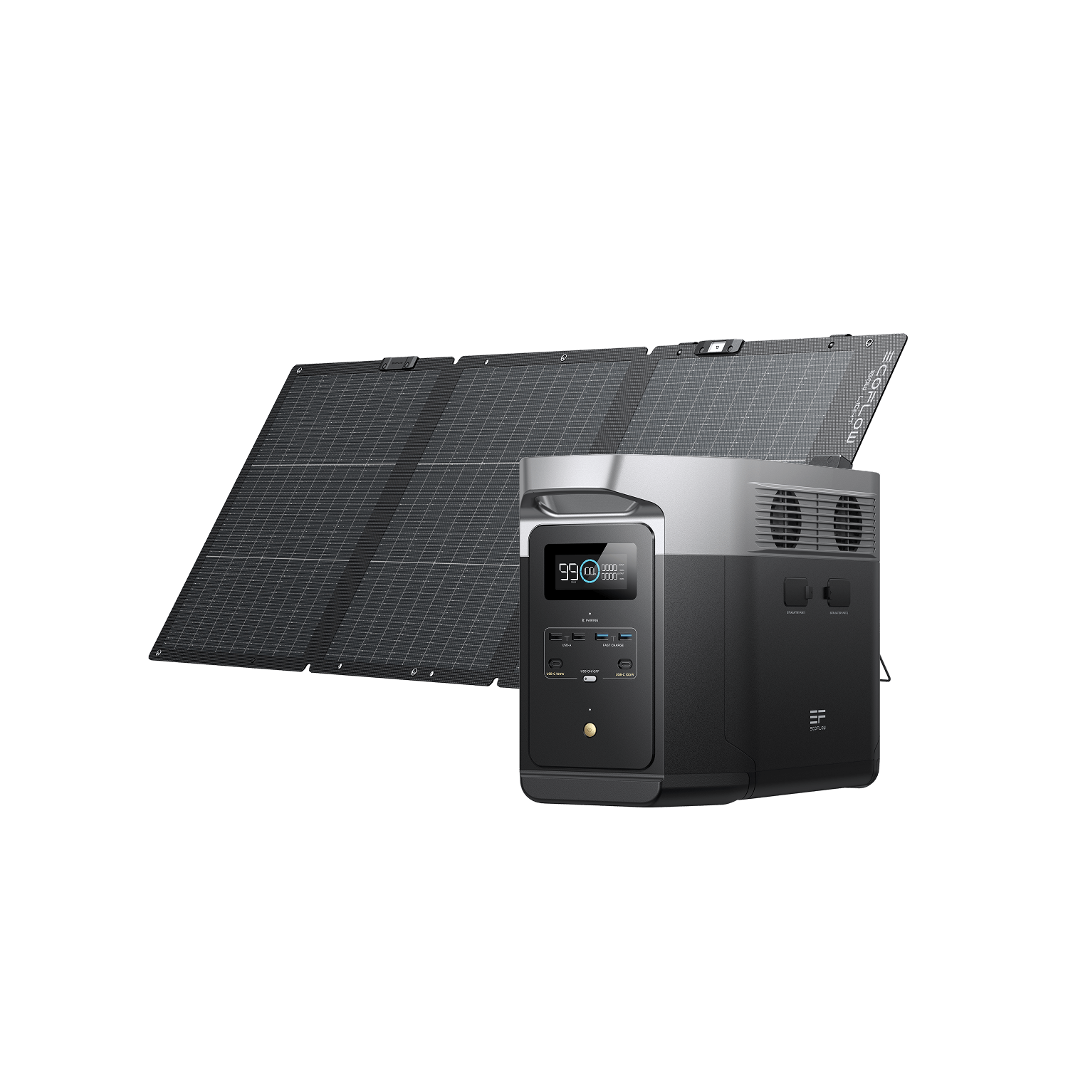 EcoFlow DELTA 2 Max Solar Generator (PV160W)