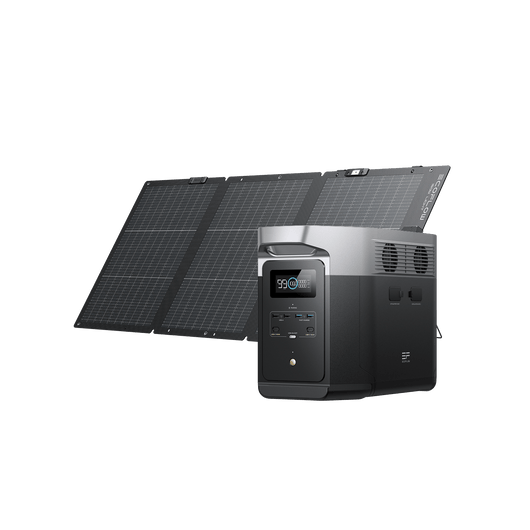 EcoFlow DELTA 2 Max Solar Generator (PV160W)