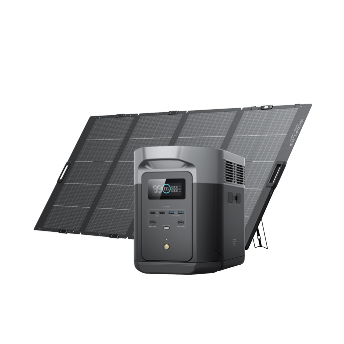 EcoFlow DELTA 2 Max Solar Generator (PV400W) 1*400W + DELTA 2 Max