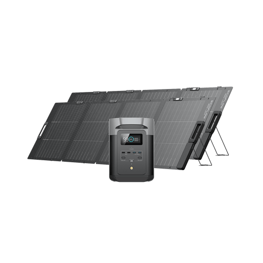 EcoFlow DELTA 2 Solar Generator (PV220W) 2*220W + DELTA 2