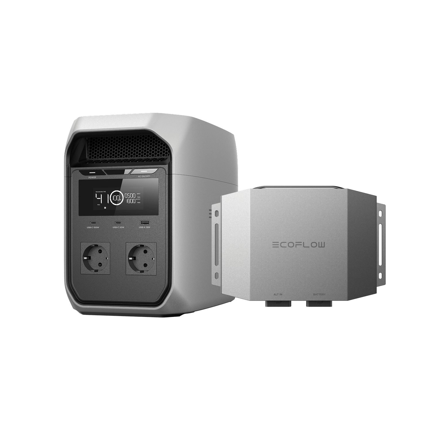EcoFlow DELTA 3 Classic (1024Wh) Portable Power Station DELTA 3 Classic + 600W Alternator Charger