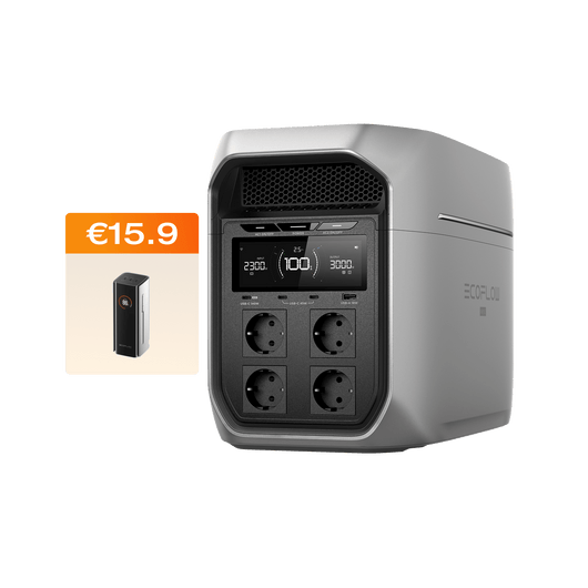 EcoFlow DELTA 3 Max Plus (2048Wh) Portable Power Station DELTA 3 Max Plus (2048Wh) / RAPID Pro 20000mAh