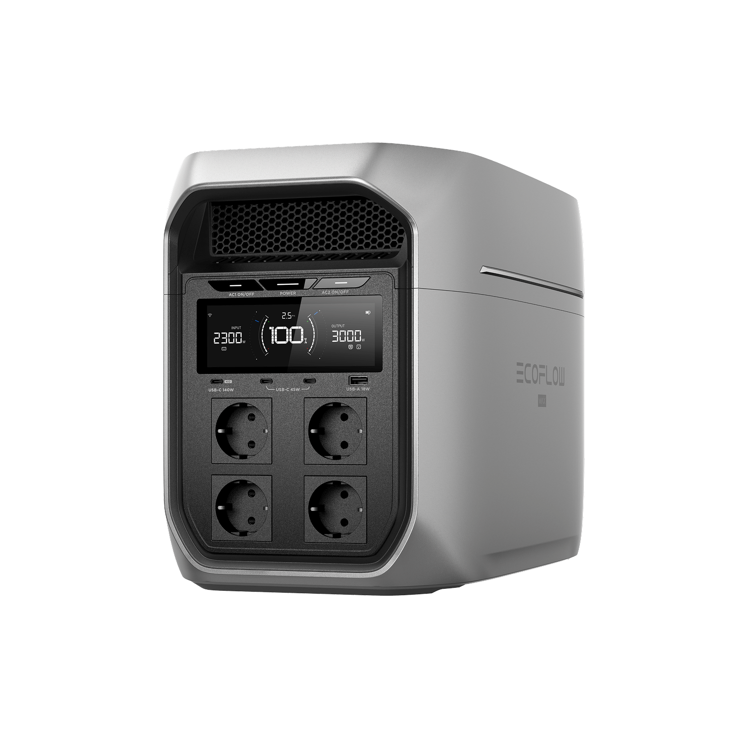 EcoFlow DELTA 3 Max Series (2048Wh) Portable Power Station DELTA 3 Max Plus (2048Wh) / No Accessory