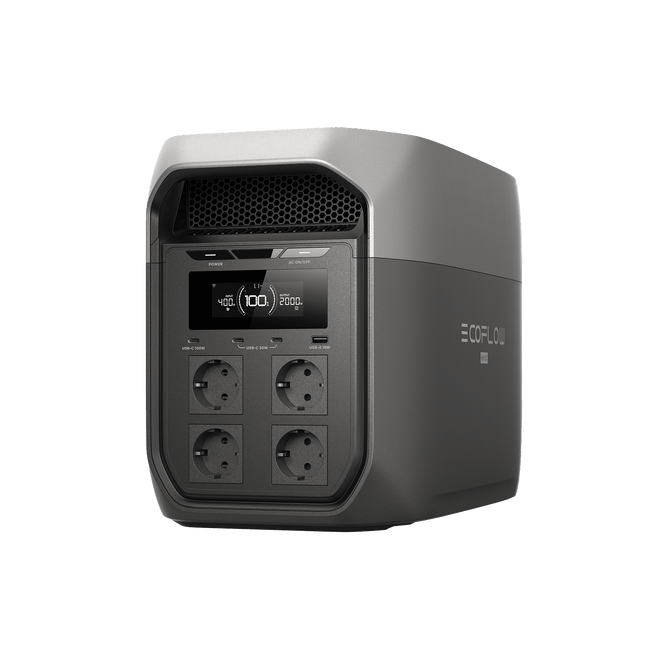 EcoFlow DELTA 3 Max Series (2048Wh) Portable Power Station DELTA 3 Max (2048Wh) / No Accessory