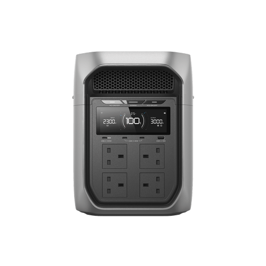 EcoFlow DELTA 3 Max Series (2048Wh) Portable Power Station (For Ireland)