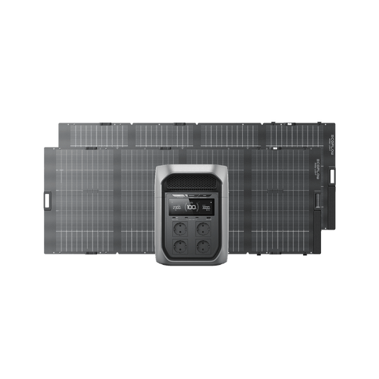 EcoFlow DELTA 3 Max Series Solar Generator (PV400W)